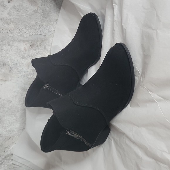 American Rag Women's Abby Stacked Booties Black Size 5 M